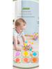Infant Educational Puzzle & Teething Manhattan Atom Ball - Soothing Grip Toy for Babies