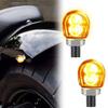 Светодиодные указатели поворота для мотоцикла, ультракомпактные, комплект из 2 штук, хорошо видимые, сверхъяркие, водонепроницаемые, светодиодные указатели поворота, указатели направления, транспортное средство i
