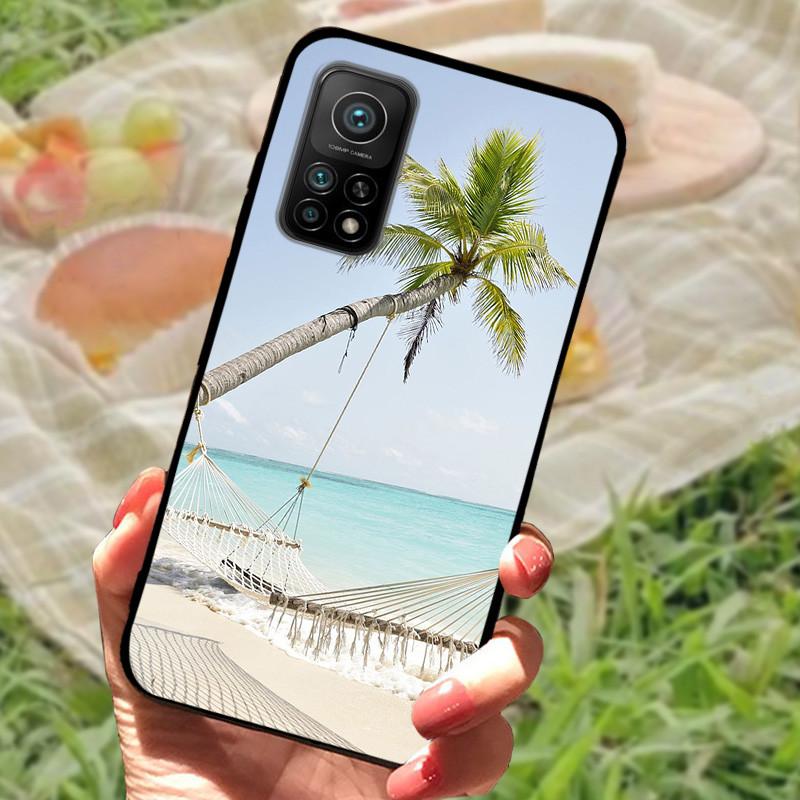 Чехол для Xiaomi Mi 10T Pro 10T Мягкий Силиконовый ТПУ Мультяшный Расписной Чехол для Телефона Для Xiaomi 10T Lite 5G Coques Mi 10i 5G Fundas Capa