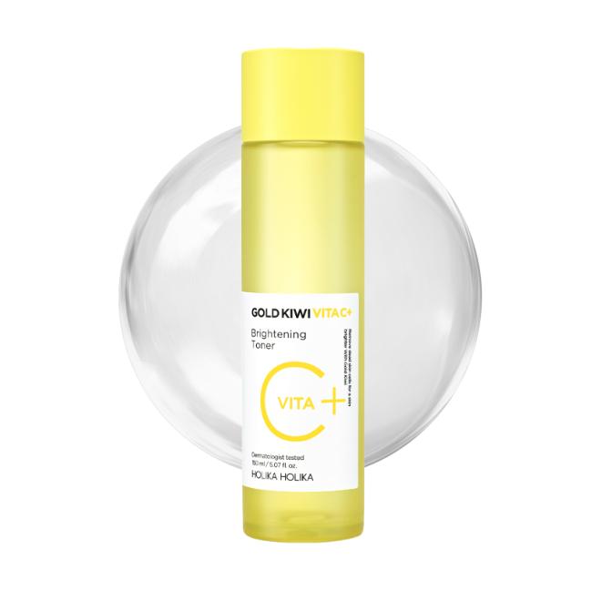 HOLIKA HOLIKA Gold Kiwi Vita C+ Осветляющий уход за кожей  (Тонер 150 мл, сыворотка 45 мл, тонер-диски 80 листов) (12 вариантов)