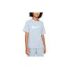 Футболка Dri FIT Icon Футболка Синяя Детская DX5386-440