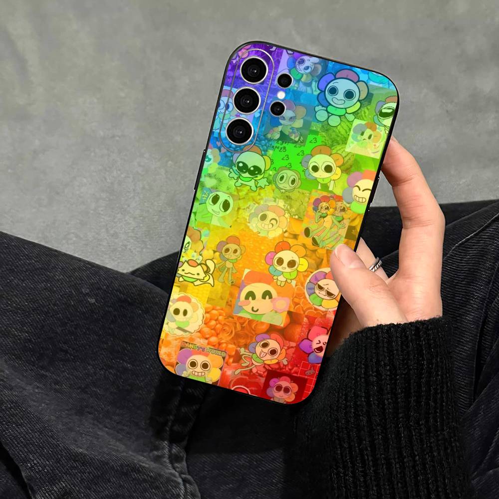 D-Dandy World Чехол для телефона для Samsung S25, S24, S21, S22, S23, S30, Ultra, S20, Plus, Fe, Note, 10, 9, 5G Черный чехол