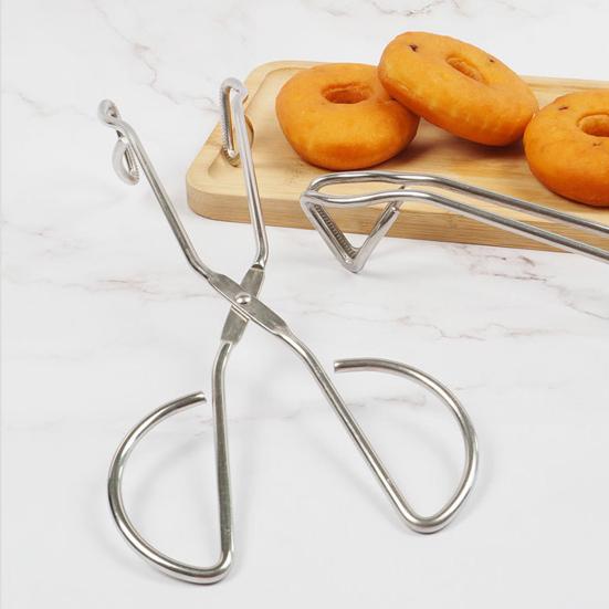 Japanese Style Stainless Steel Food Tongs Heat Resistant Anti-Rust Easy To Handle Perfect for Grilling Cooking Serving