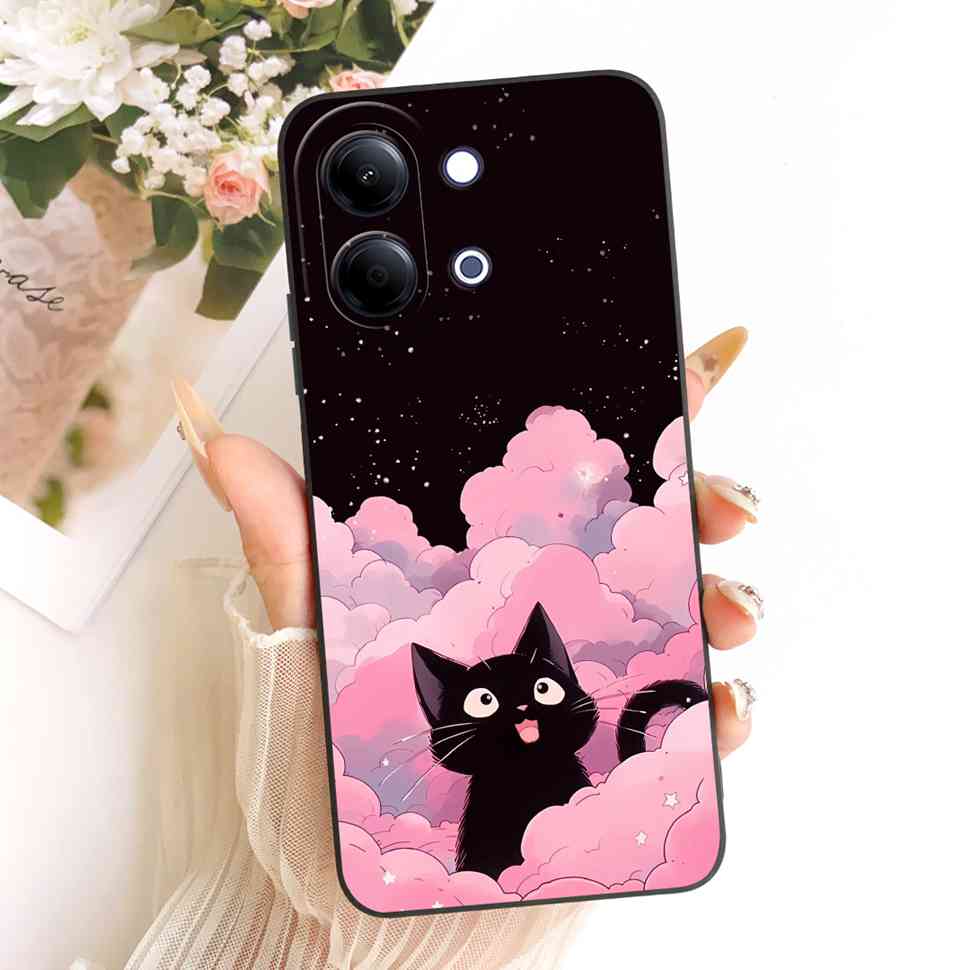 Для vivo Y05 4G 6.74" Чехол Силиконовая Задняя Крышка Ударопрочный Для Vivo Y11D VIVO Y05 4G Популярные Расписные Бабочки Чехлы для Телефона