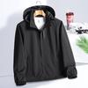 Spring and Autumn Sports Outdoor Thin Jackets Men's and Women's Casual Jackets Couples Workwear Solid Color Jackets