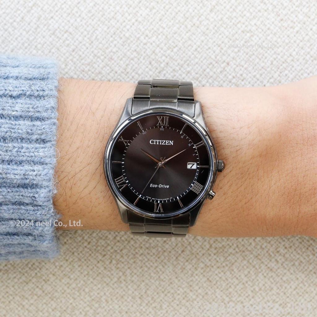 Часы Citizen Collection фотоэлектрические радиоуправляемые часы водонепроницаемые черный цвет черный NIGHT COLOR EDITION черный [Citizen] Eco-Drive AS1064-53E