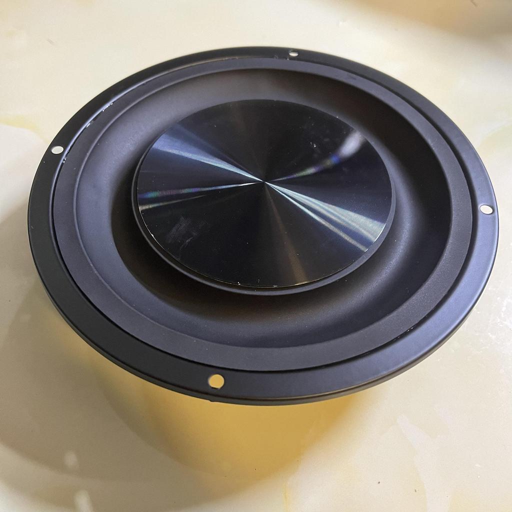 Радиатор с инвертированным краем для басового динамика 4" x 3" с кронштейном 5" x 6" для пассивных виброконусов - Аудиоаксессуар