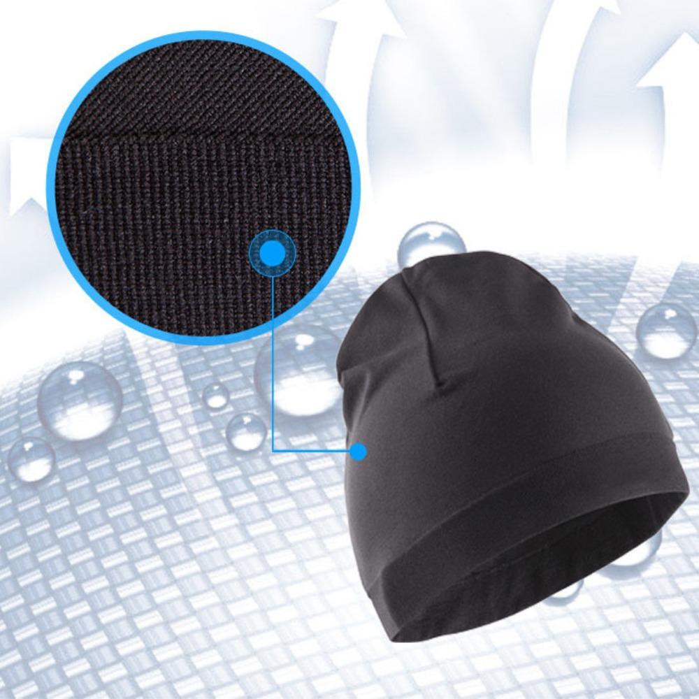 Skullcaps Sport Cap Running Winter Solid Color Sport Bonnet Classic Winter Running Hats  Unisex