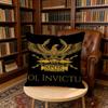 SPQR G-Gold Императорский Орел Рим наволочка для дома, офиса, на день рождения, годовщину, подарки, мягкая, приятная для кожи наволочка