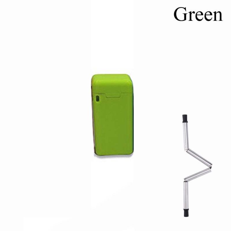 Креативная Портативная Уличная Дорожная Складная Многоразовая Соломинка из Нержавеющей Стали Идеально Подходит для Экологичных Приключений