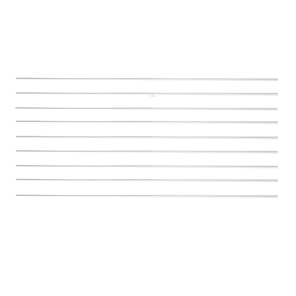 10pcs 1.6*330mm Aluminum Alloy Silver TIG Filler Rods Welding Brazing Wire Tool