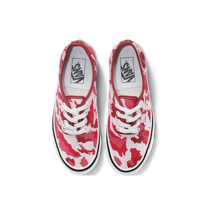 Vans Оригинальные кеды для скейтбординга 44 Dx Anaheim с низким верхом, красно-камуфляжные, унисекс, VN0A38ENV7H