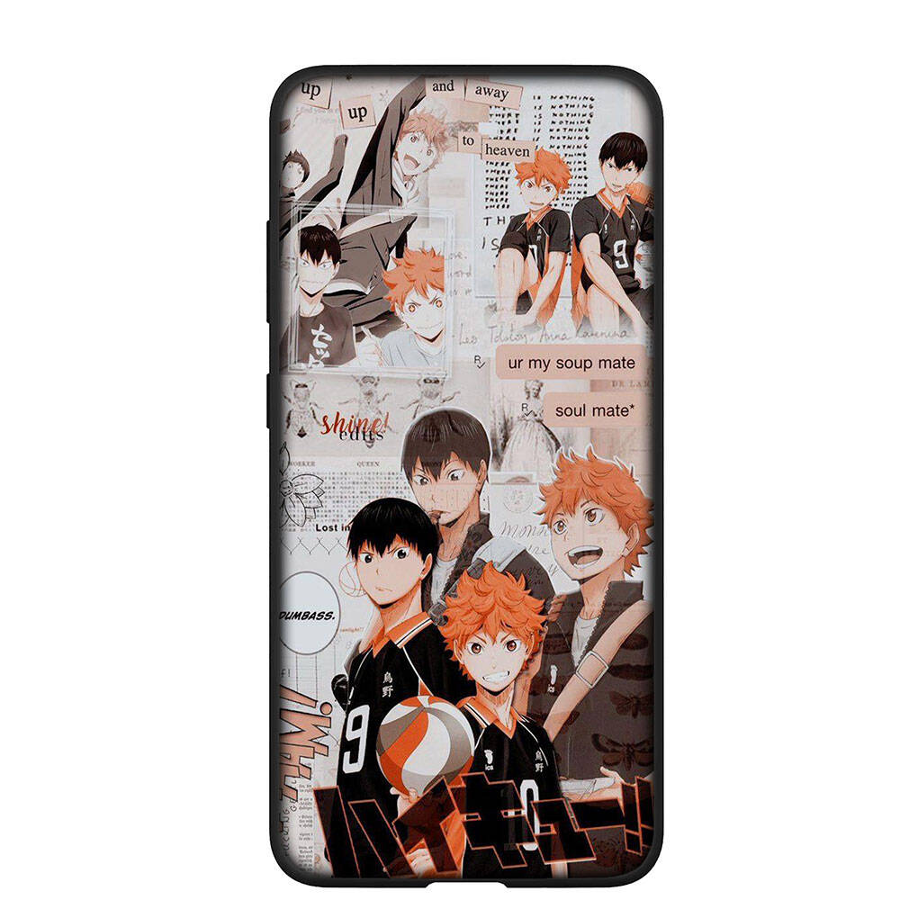 Phone Case for Samsung Galaxy S25 S23 S22 S24 Ultra FE A05 A06 A15 A16 A36 A37 A35 A54 A55 A56 A57 A25 A26 A53 A17 Karasuno Haikyuu Shoyo Hinata Cover