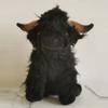 Плюшевая игрушка Highland Cow, шотландский горный бык, милая кукла быка с длинными волосами.