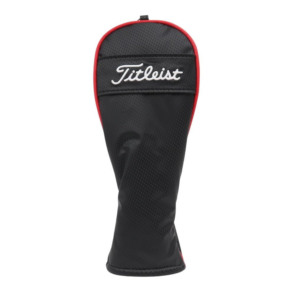 Titleist Performance Classic JE Headcover for Fairway Wood (TA23PCJEHC BKRD) Black/Red