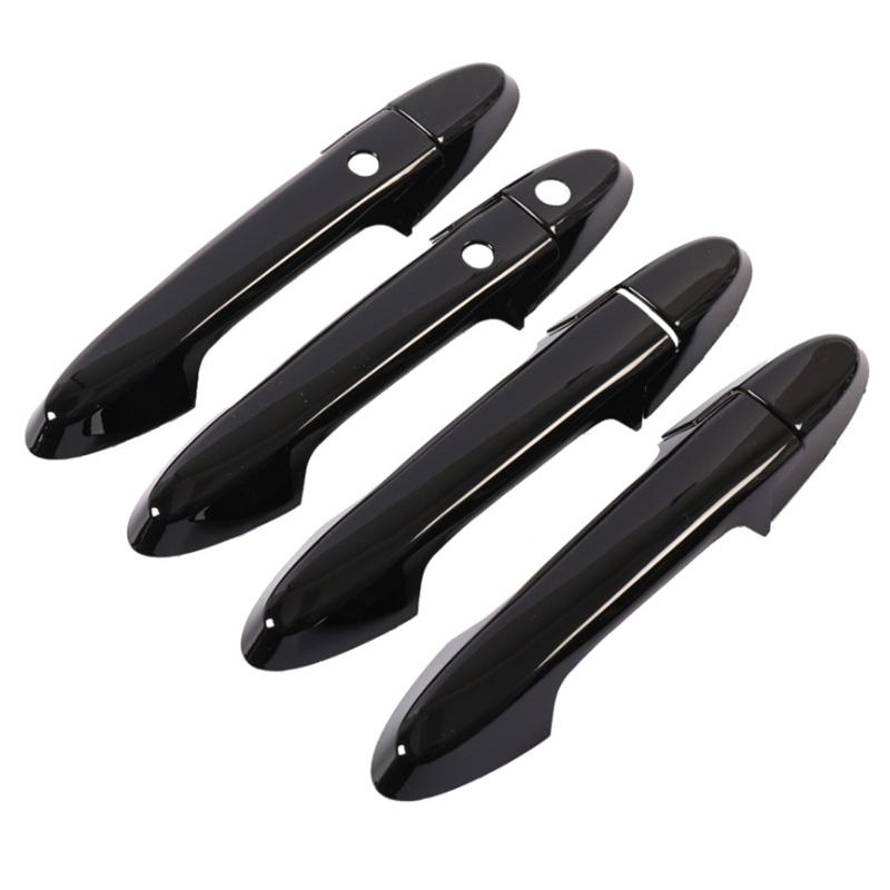 Обновление для Honda City 2014-2018, крышка дверной ручки автомобиля, накладки на чашу, защитные наклейки, автостайлинг, хром