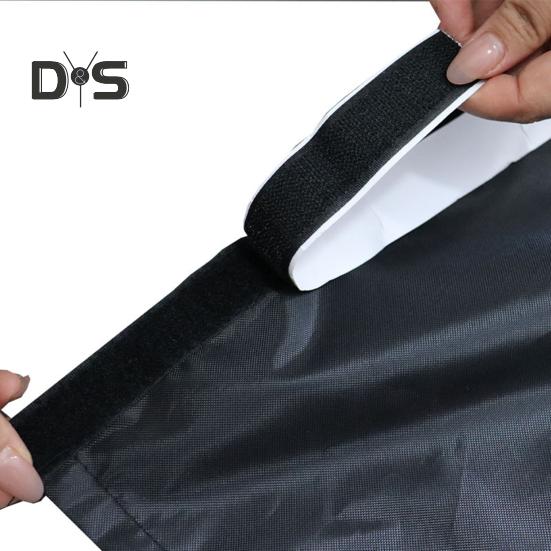 Campervan Screen Net Breathable Heavy Duty Fastener Tape Center Zipper Privacy Protection Sun Blocking Universal Outdoor Camping RV Van Blackout