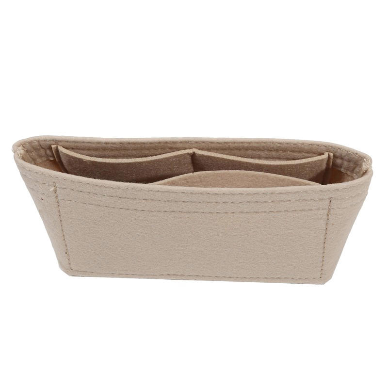 1шт войлочная вставка для сумки-органайзера для косметики, войлочная вставка для кошелька, вставная сумка, войлочная внутренняя сумка-пузырь