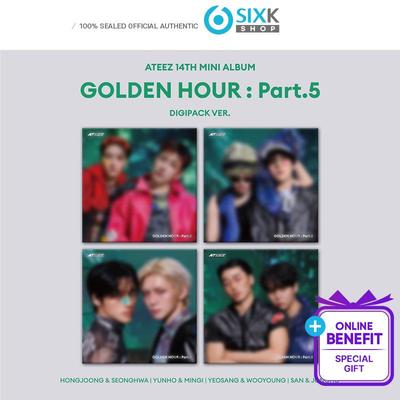 [Предзаказ] ATEEZ GOLDEN HOUR : Часть 5 (Digipack Unit ver) (Онлайн-преимущество)