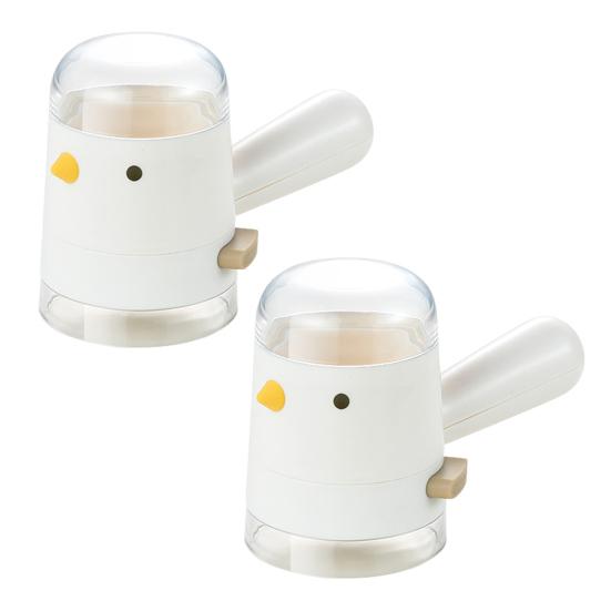 2 шт. Диспенсер для соли Солонка Одно касание 0,5 г Мерная банка для специй Кухонная емкость для приправ с пыленепроницаемой крышкой Количественная бутылка для специй