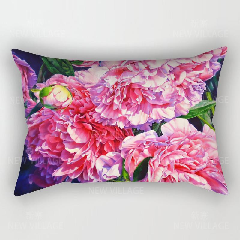 Home autumn decoration Oil painting style pillow cushion cover decorations throw pillow cover 30*50 pillowcase 30x50 40x60 50*70