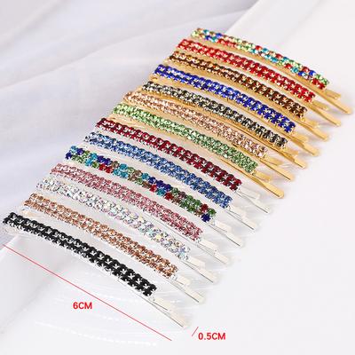 Новые Элегантные Заколки для Волос со Стразами Женские Заколки для Волос Аксессуары Украшения для Волос Заколка Зажим Заколки Головной Убор
