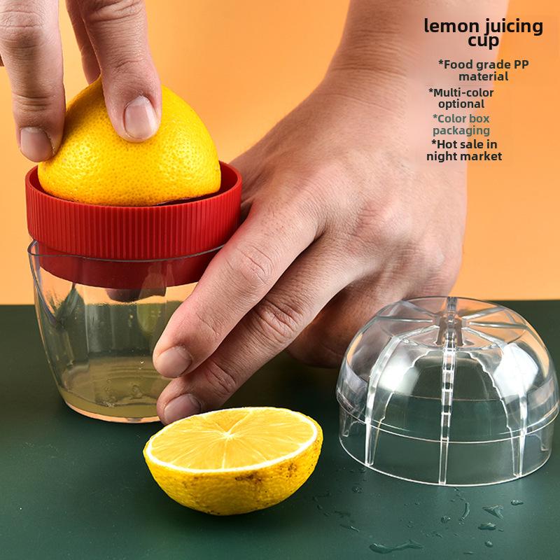 Многофункциональная ручная соковыжималка: Мини-стаканчик для лимонного и апельсинового сока