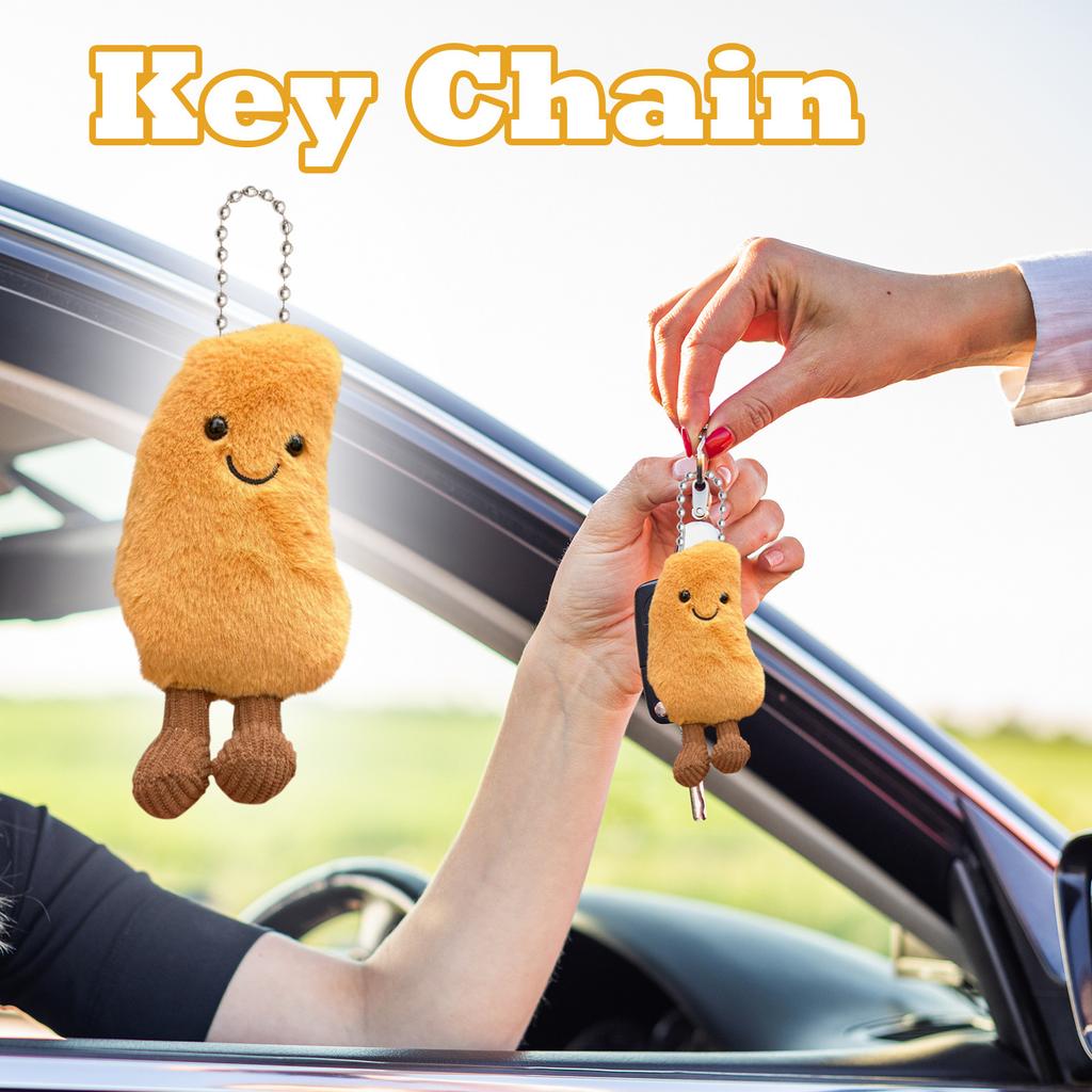 Брелок для ключей «Веселая Улыбка Картофельная Кукла» Подвеска «Улыбка Картофельная Кукла Машина Плюшевая Кукла