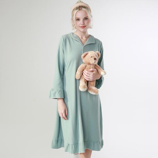 RYMD лечебная пижама современное расклешенное платье домашняя одежда 2 цвета