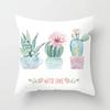 Цветок кактуса Декоративная наволочка Офис Гостиная Дома Наволочка Украшения для автомобиля