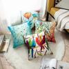 Branch Bird Flower Linen Pillowcase Sofa Cushion Cover Home Decoration Can Be Customized for You 40x40 50x50 60x60 45x45
