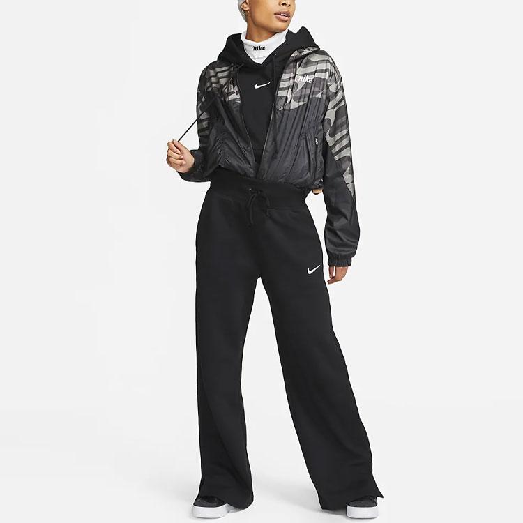 Nike Solid Color Logo Joggers Women Bottoms Black DQ5616-010