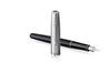 Parker Перьевая ручка Sonnet Essential Black Sandblast CT Fine Point в подарочной коробке, подлинный импортный продукт 2146869Z &