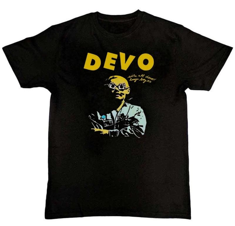 Classic Devo Graphic Print Unisex T-Shirt