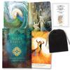 Kancharo Oracle Cards, 44-Card Tarot Card Reading Set [Soul's Journey Oracle] Includes Japanese Oracle Card Basic Instructions & Pouch (Authentic)