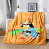 Blu Eyi Adventure Blanket Warmthful Decor Great for Sofa Picnics Office Chair Four Seasons Multipurpose Digital Print