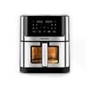 KitchenCook 8l Oil-Free Fryer - 8 Programs - Digital Timer - Adjustable Thermostat - 1800w - Stainless Steel
