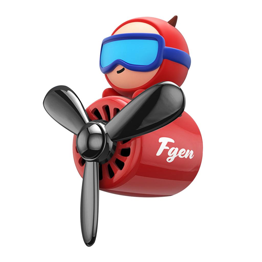 Car Air Freshener Cute Bear Pilot Car Diffuser Car Vent Clip Air Freshener Car Fragrances Odor Eliminator Car Interior Decor