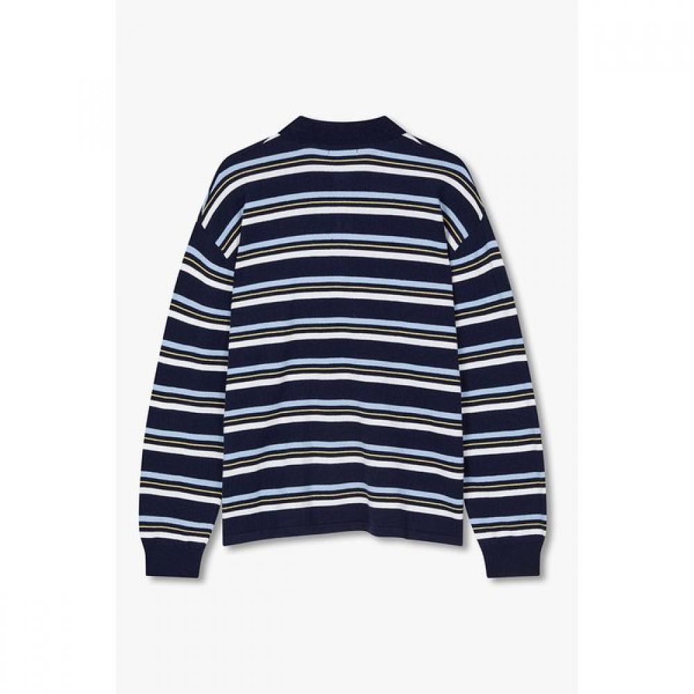 Studio Tomboy Stripe Collar Knit 9176452982
