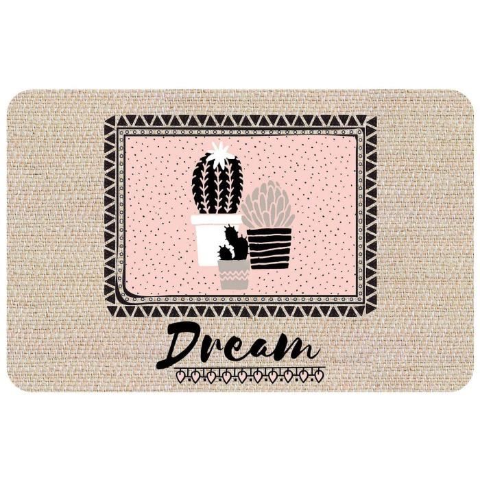 Set de table - Carlota - 28,5 x 44 cm - Opaque - Marron - Rectangulaire