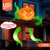 JOYFY 3 шт. Надувные фигуры на Хэллоуин Голова тыквы с щупальцами Украшение для окна Надувная голова тыквы на Хэллоуин
