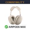 SOULWIT Replacement Ear Pads and Cushions for Airpods Max Over-Ear Headset, Durable Mesh Fabric Head Pads with Soft Foam Ear Cups - Starlight
