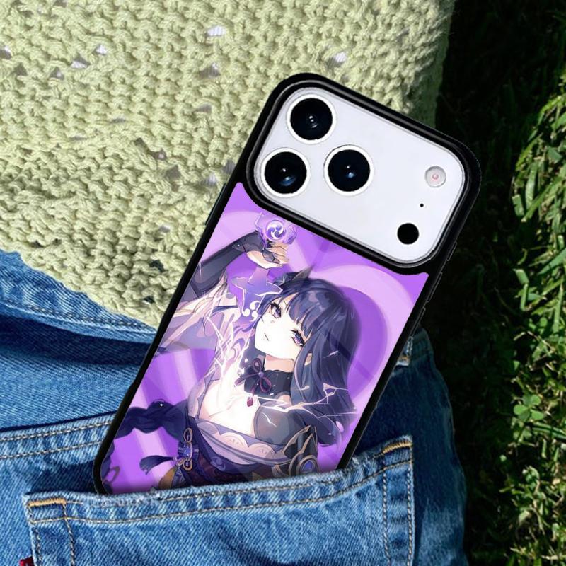 Raiden Shogun Baal Phone Case For iPhone 17 AIR 16 Pro Max 15 14 Pro 11 12 13 Shockproof Silicone Cover