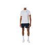 Asics Court Short Sleeve Top Tennis Soft Moisture Wicking Quick Dry Breathable Comfortable Casual T-Shirt Men Tops White 2041A339-100
