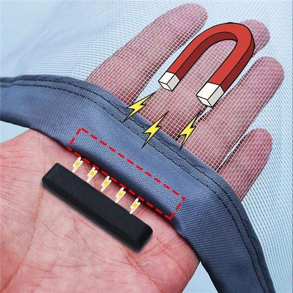 Жаркое лето 2024, противомоскитная дверная занавеска, защитный экран от насекомых, кухонная сетка для двери, магнитная сетка, сетка для дверной занавески