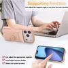 Чехол-кошелек Lychee Colorblock для iPhone 17 Pro Max