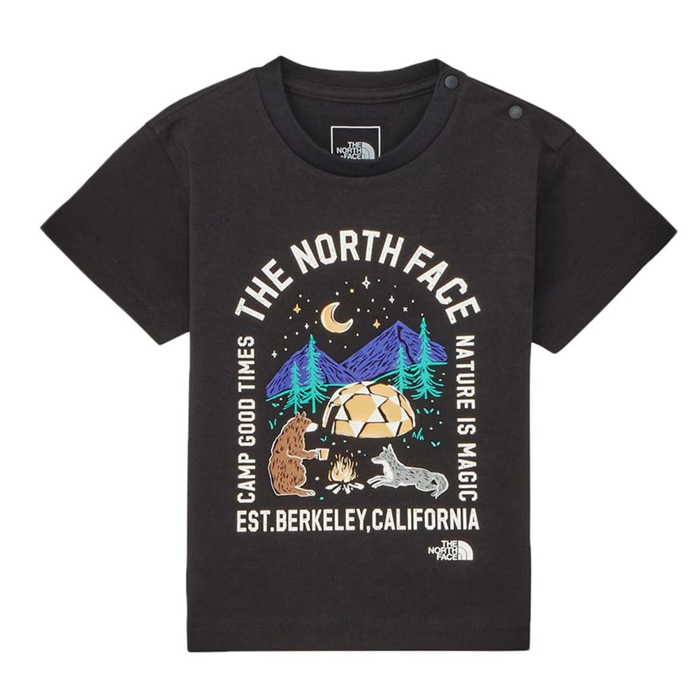The North Face B Luminous Camp Graphic Size 80 S/S Tee, Black,