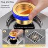 Brass Floor Drain Core Anti-backflow Self Sealing Core Automatic Drainage Plug  Kitchen