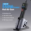 SAG-55 Micro Hot Air Gun 550W with Stand BGA Rework LCD Digital Hair Dryer Soldering Heat Gun for Welding Repair Tools