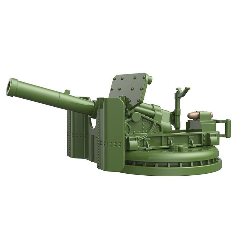 World War Ii Building Block Doll Military Toy Accessories Parachute Weapon Piece Equipment